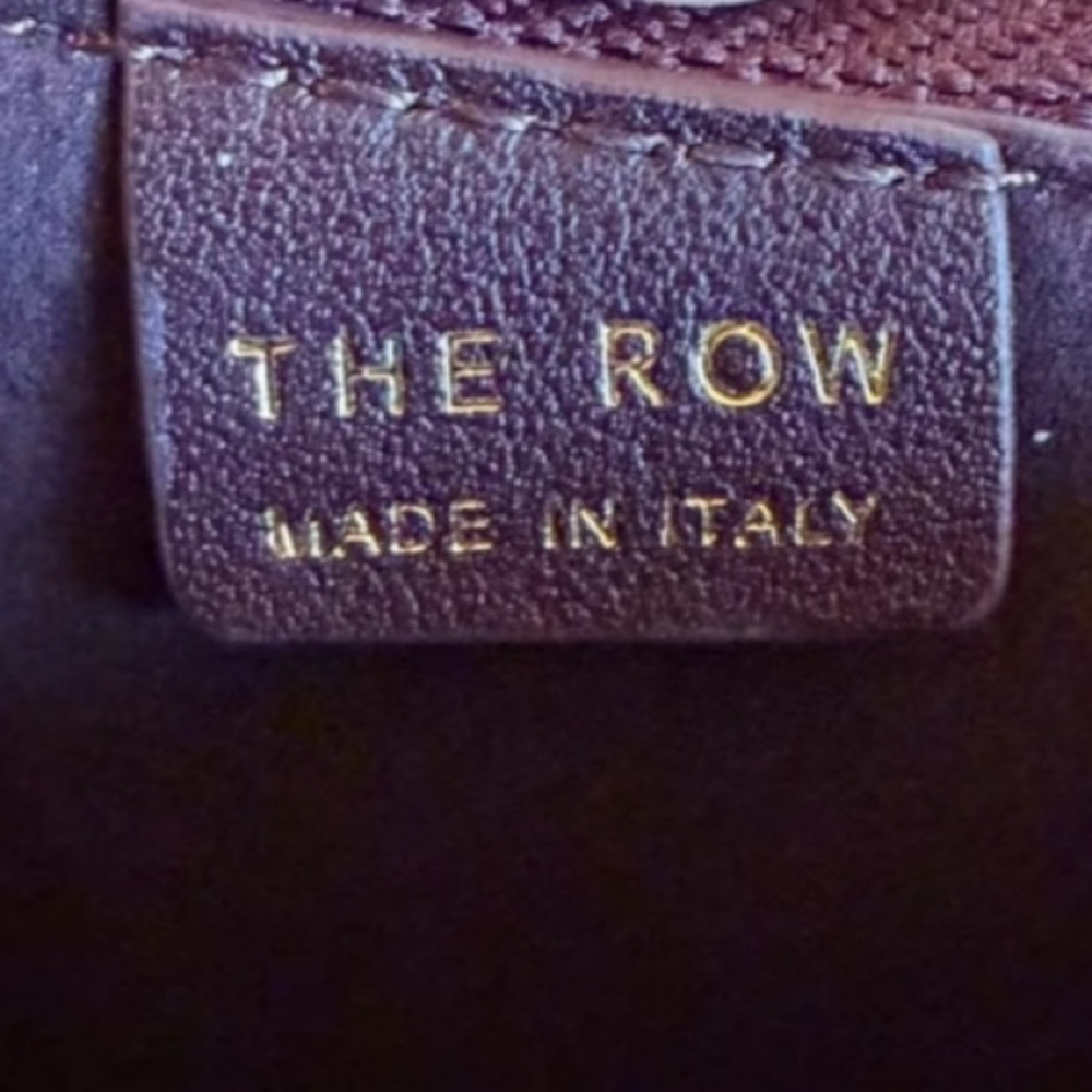 The Row Half Moon Bag with Duster - Rare burgundy leather  Shoulder Bag - Picture 5 of 7